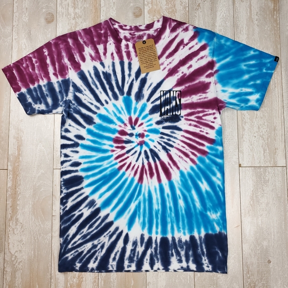 Vans Blocked In Tie Dye - Picture 2 of 9